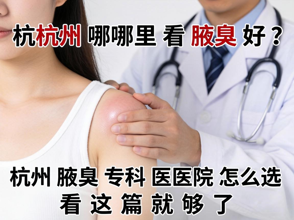 杭州哪里看腋臭好?杭州腋臭专科医院怎么选?看这篇就够了 杭州哪里看腋臭好?杭州腋臭专科医院怎么选?看这篇就够了