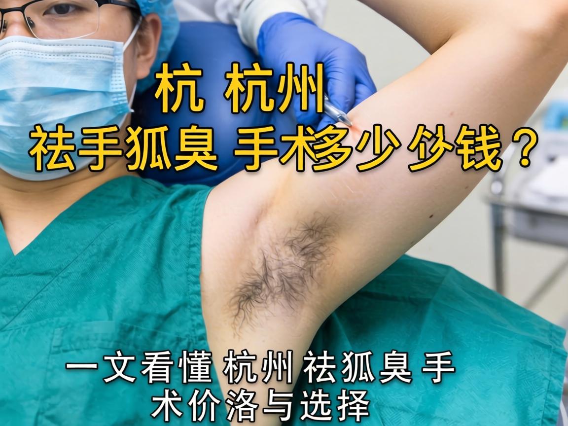 杭州祛狐臭手术多少钱?一文看懂杭州祛狐臭手术价格与选择 杭州祛狐臭手术多少钱?一文看懂杭州祛狐臭手术价格与选择