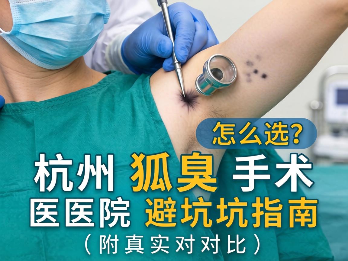 杭州狐臭手术医院怎么选?杭州狐臭手术医院避坑指南(附真实对比) 杭州狐臭手术医院怎么选?杭州狐臭手术医院避坑指南(附真实对比)