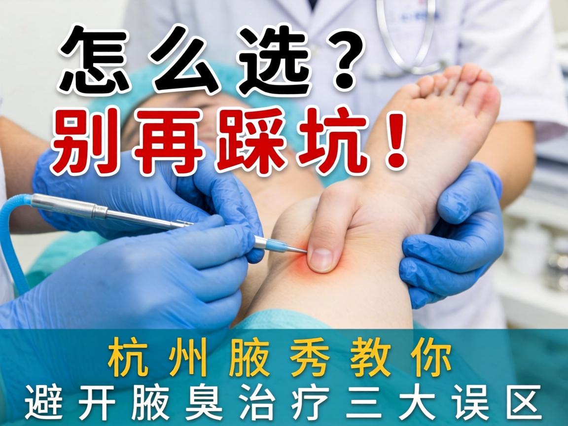 腋臭手术怎么选?别再踩坑!杭州腋秀教你避开腋臭治疗三大误区 腋臭手术怎么选?别再踩坑!杭州腋秀教你避开腋臭治疗三大误区
