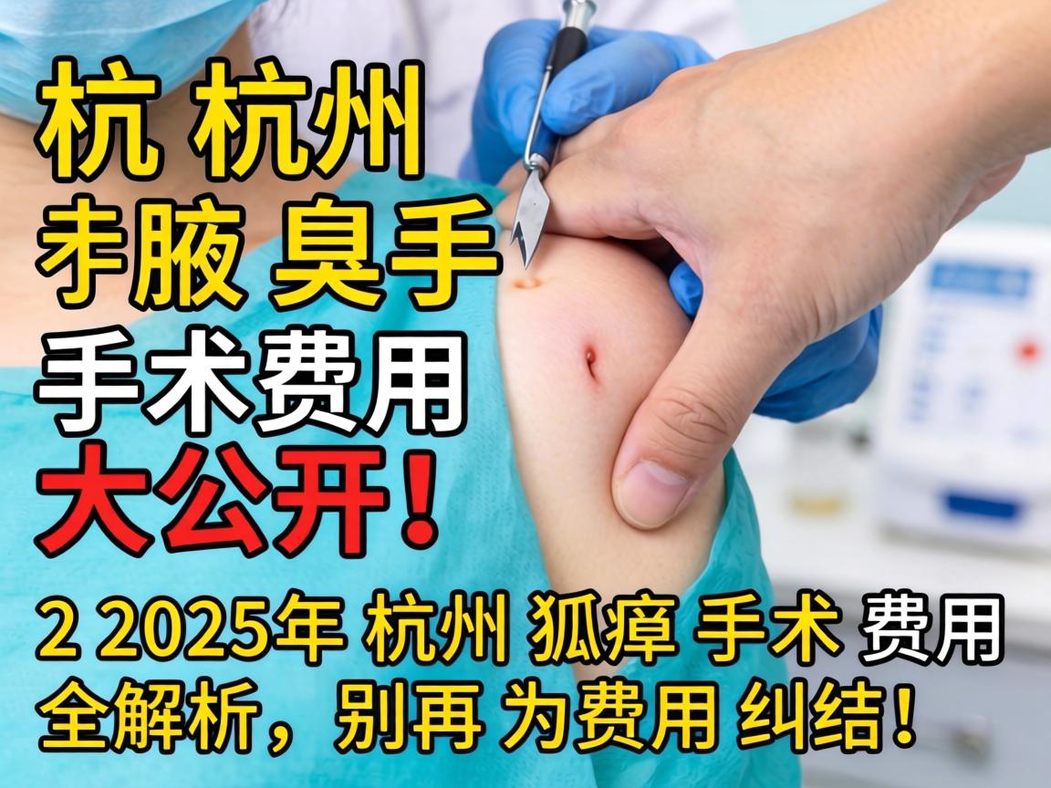 杭州腋臭手术费用大公开!2025年杭州狐臭手术费用全解析,别再为费用纠结! 杭州腋臭手术费用大公开!2025年杭州狐臭手术费用全解析,别再为费用纠结!