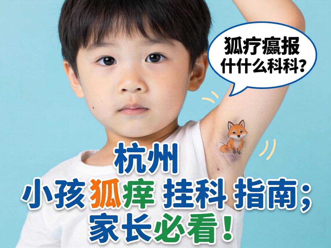 杭州小孩狐臭报什么科?小孩狐臭挂科指南,家长必看! 杭州小孩狐臭报什么科?小孩狐臭挂科指南,家长必看!