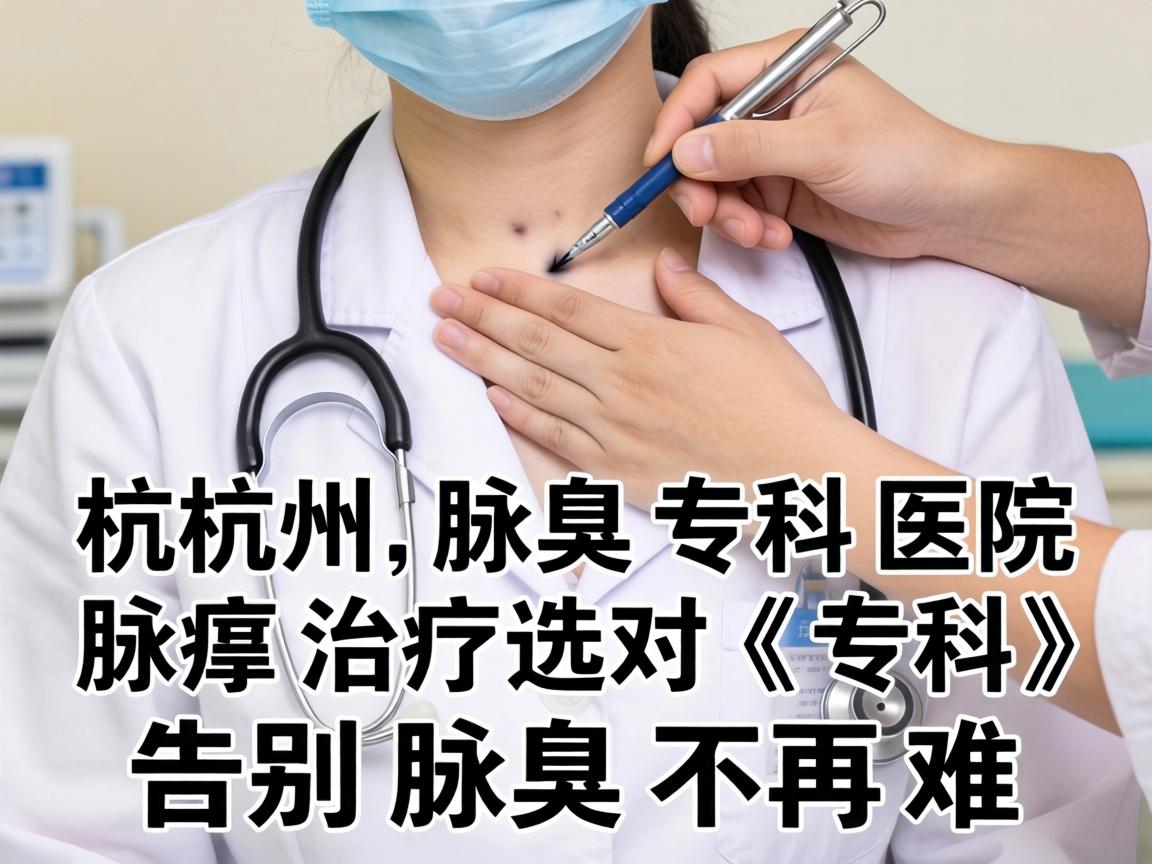 杭州腋臭专科医院，腋臭治疗选对专科，告别腋臭不再难