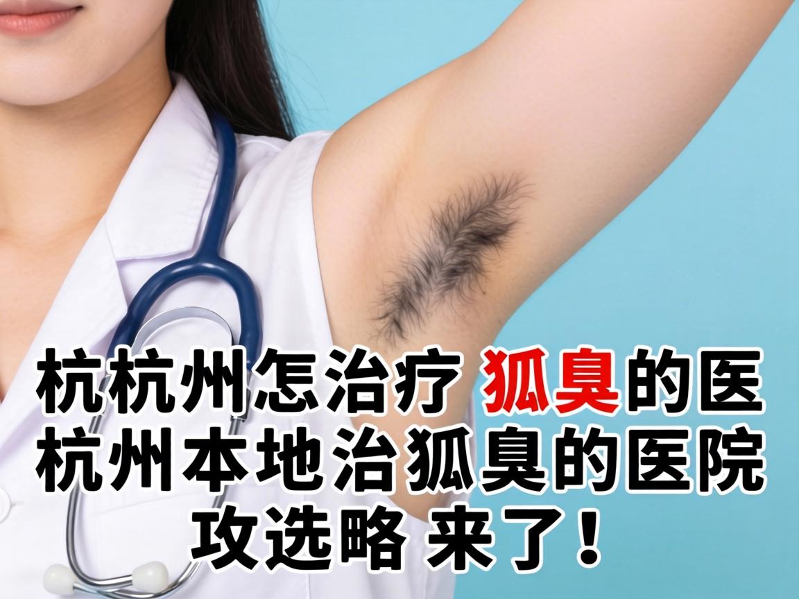 杭州治疗狐臭的医院怎么选？杭州本地治狐臭的医院攻略来了！