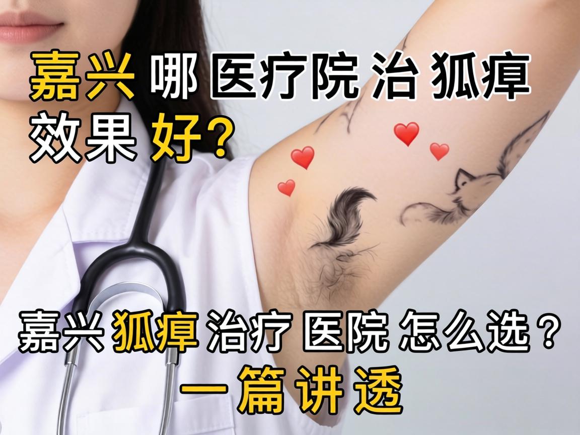 嘉兴哪医院治狐臭效果好？嘉兴狐臭治疗医院怎么选？一篇讲透