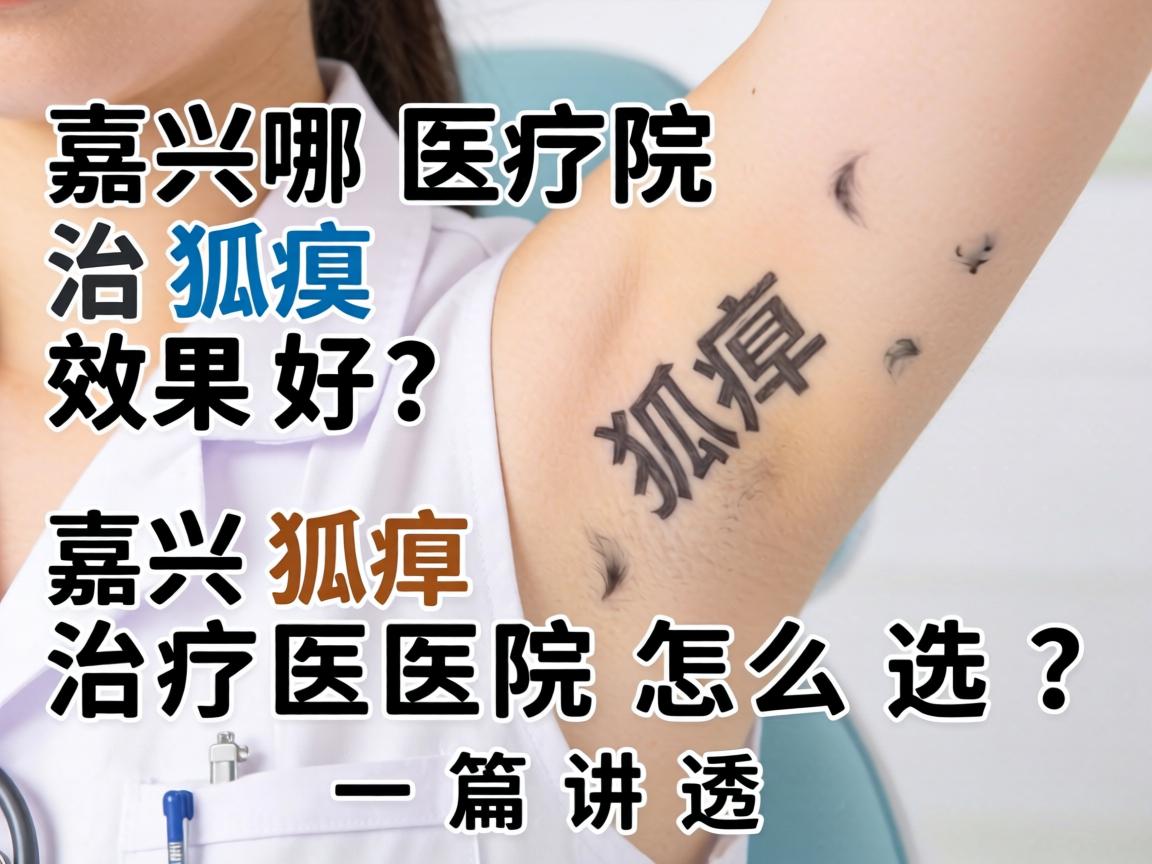 嘉兴哪医院治狐臭效果好？嘉兴狐臭治疗医院怎么选？一篇讲透