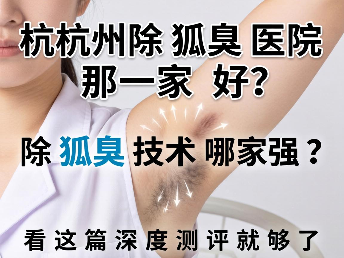 杭州除狐臭医院那家好?除狐臭技术哪家强?看这篇深度测评就够了 杭州除狐臭医院那家好?除狐臭技术哪家强?看这篇深度测评就够了