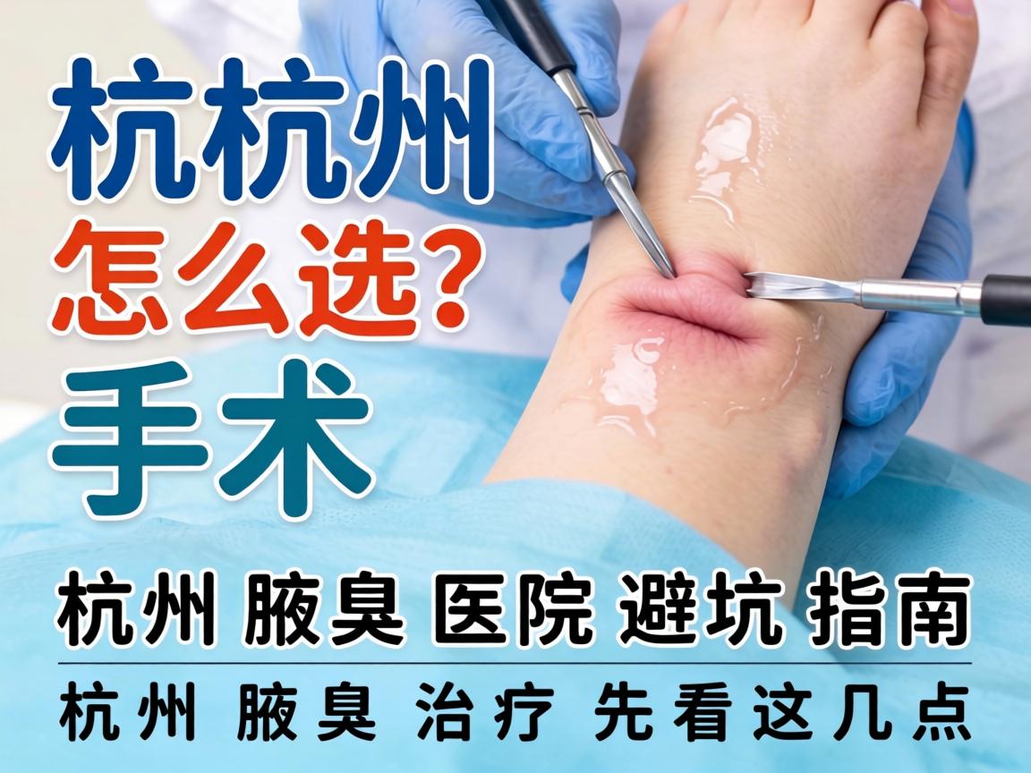 杭州腋臭手术怎么选?杭州腋臭医院避坑指南,杭州腋臭治疗先看这几点 杭州腋臭手术怎么选?杭州腋臭医院避坑指南,杭州腋臭治疗先看这几点