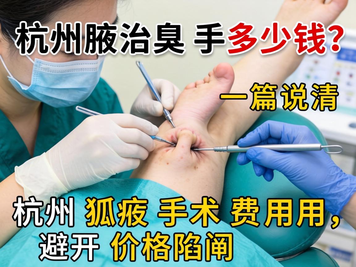 杭州腋臭手术多少钱?一篇说清杭州狐臭手术费用,避开价格陷阱 杭州腋臭手术多少钱?一篇说清杭州狐臭手术费用,避开价格陷阱