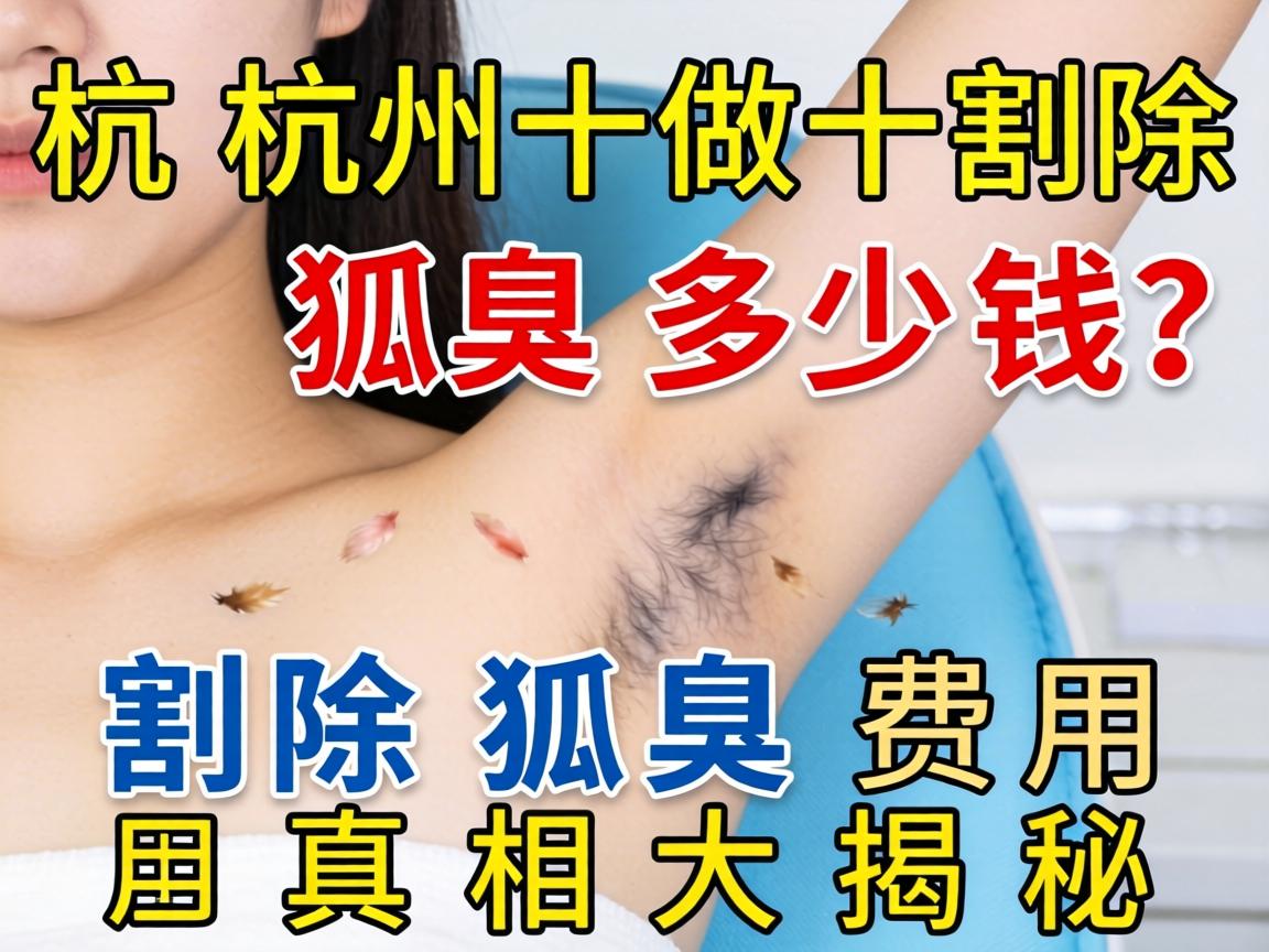 杭州做割除狐臭多少钱?割除狐臭费用真相大揭秘 杭州做割除狐臭多少钱?割除狐臭费用真相大揭秘