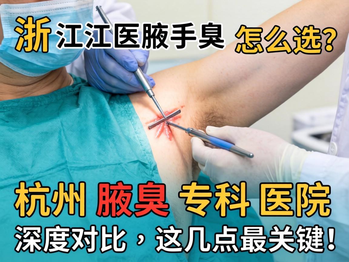 浙江腋臭手术医院怎么选?杭州腋臭专科医院深度对比,这几点最关键! 浙江腋臭手术医院怎么选?杭州腋臭专科医院深度对比,这几点最关键!
