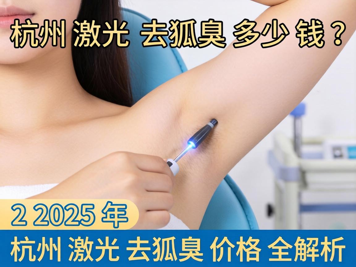 杭州激光去狐臭多少钱?2025年杭州激光去狐臭价格全解析 杭州激光去狐臭多少钱?2025年杭州激光去狐臭价格全解析