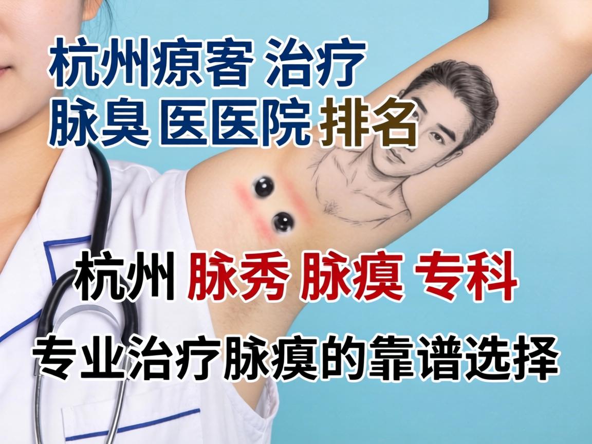 杭州治疗腋臭医院排名，杭州腋秀腋臭专科，专业治疗腋臭的靠谱选择