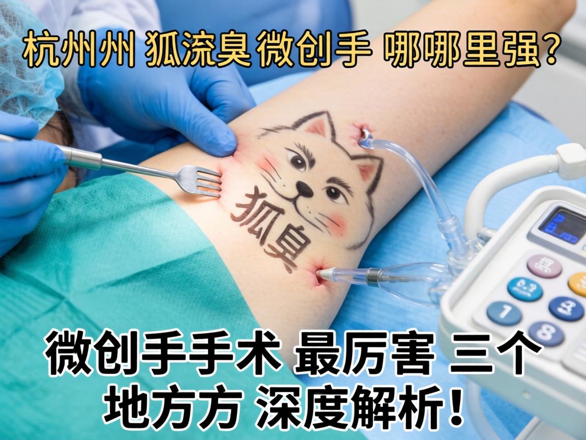杭州狐臭微创手术哪里强？微创手术最厉害三个地方深度解析！