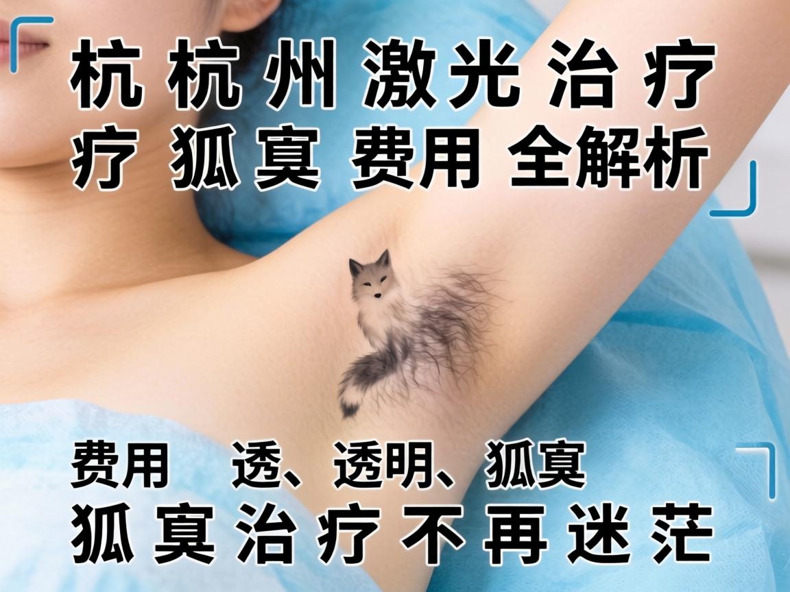 杭州激光治疗狐臭费用全解析,费用透明,狐臭治疗不再迷茫 杭州激光治疗狐臭费用全解析,费用透明,狐臭治疗不再迷茫