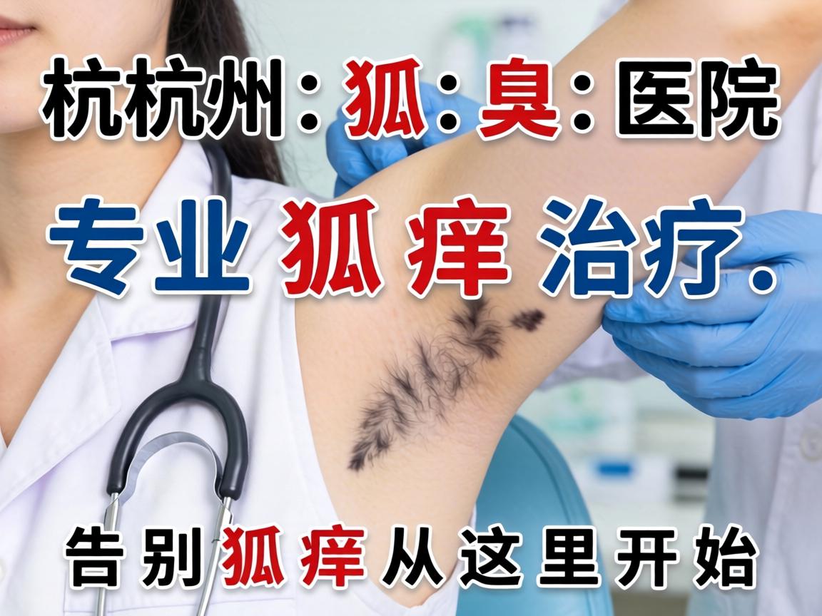 杭州狐臭医院，专业狐臭治疗，告别狐臭从这里开始