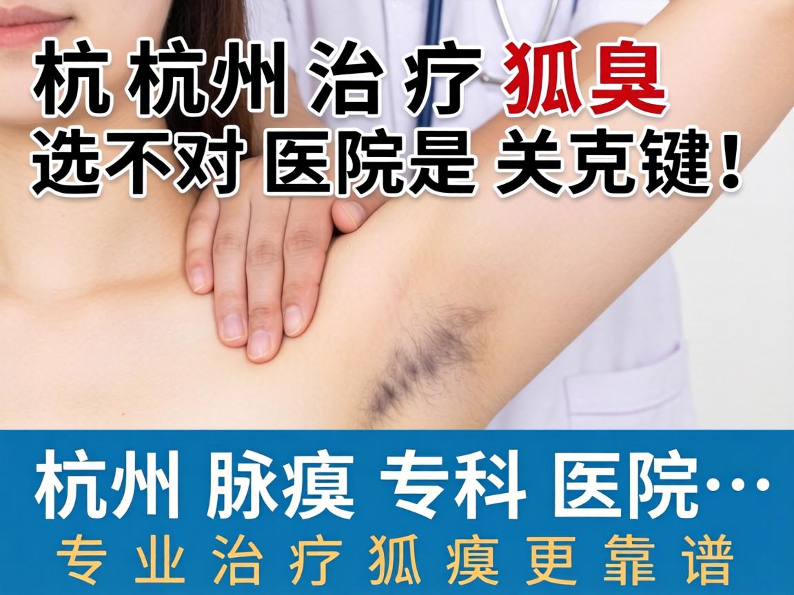 杭州治疗狐臭,选对医院是关键!杭州腋臭专科医院,专业治疗狐臭更靠谱 杭州治疗狐臭,选对医院是关键!杭州腋臭专科医院,专业治疗狐臭更靠谱