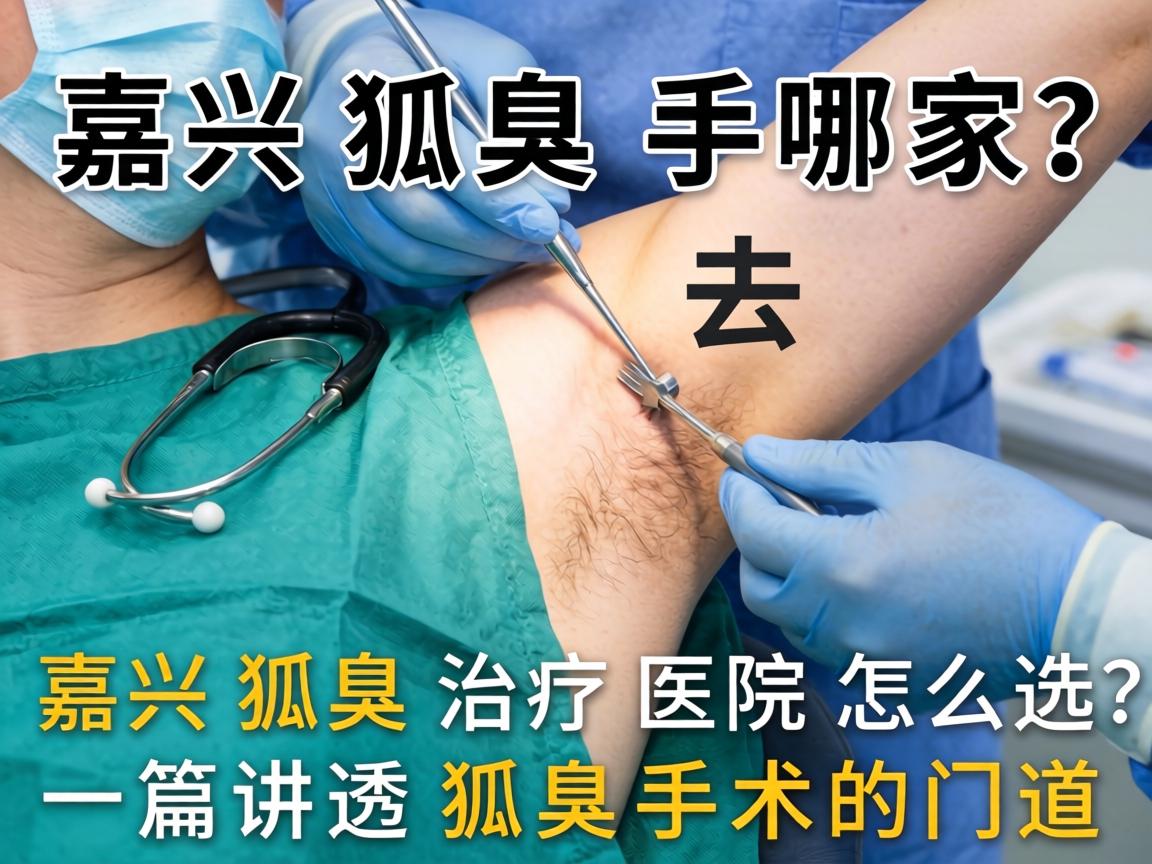 嘉兴狐臭手术去哪家？嘉兴狐臭治疗医院怎么选？一篇讲透狐臭手术的门道