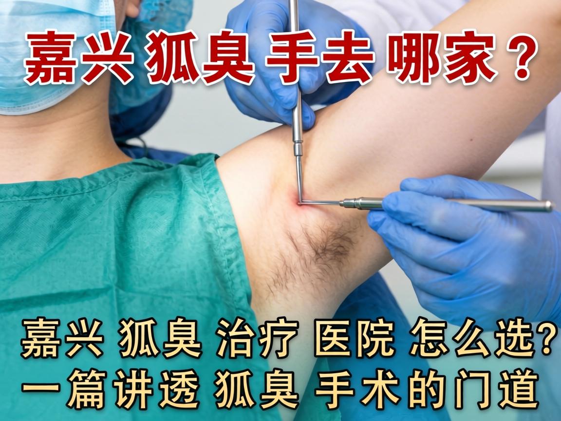 嘉兴狐臭手术去哪家？嘉兴狐臭治疗医院怎么选？一篇讲透狐臭手术的门道