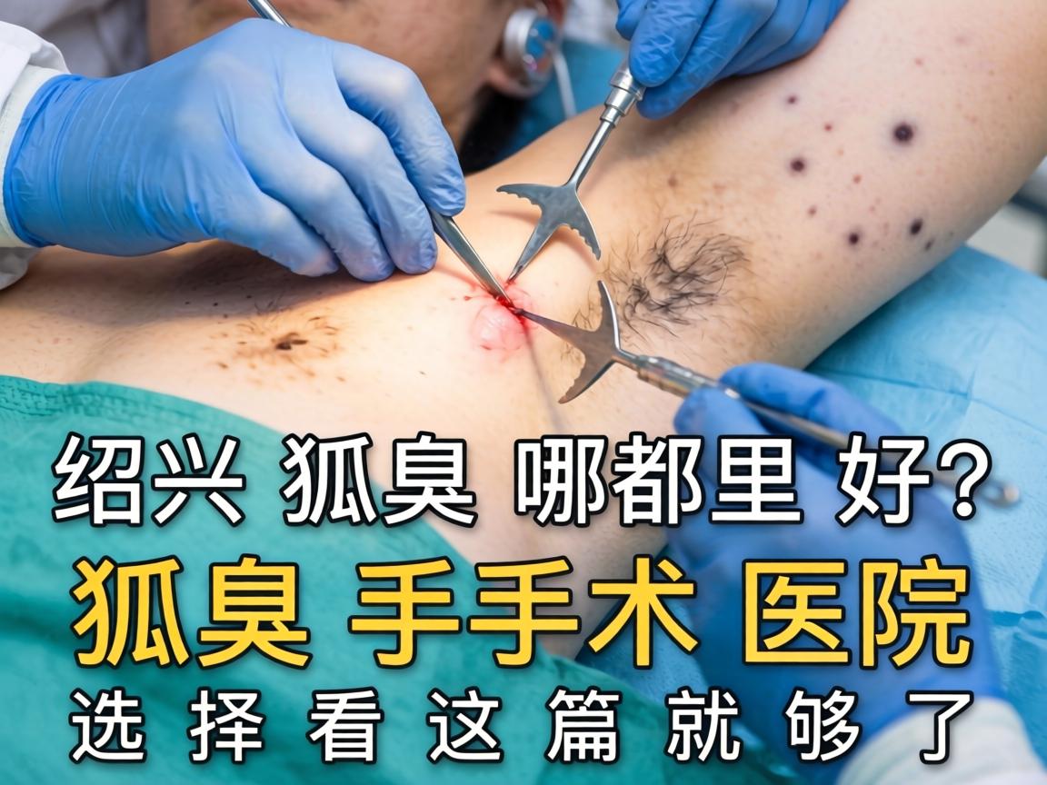 绍兴狐臭手术哪里好？狐臭手术医院选择看这篇就够了