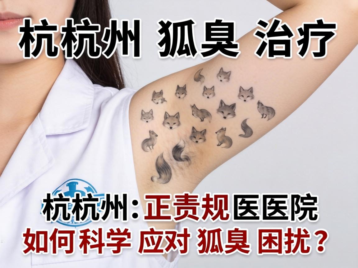 杭州狐臭治疗，杭州正规医院如何科学应对狐臭困扰？