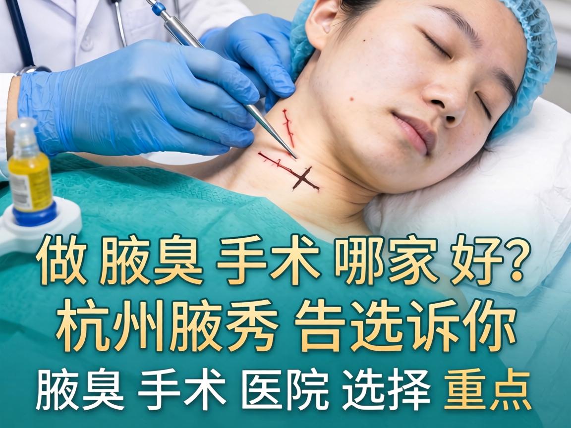 杭州做腋臭手术哪家好?杭州腋秀告诉你腋臭手术医院选择重点 杭州做腋臭手术哪家好?杭州腋秀告诉你腋臭手术医院选择重点