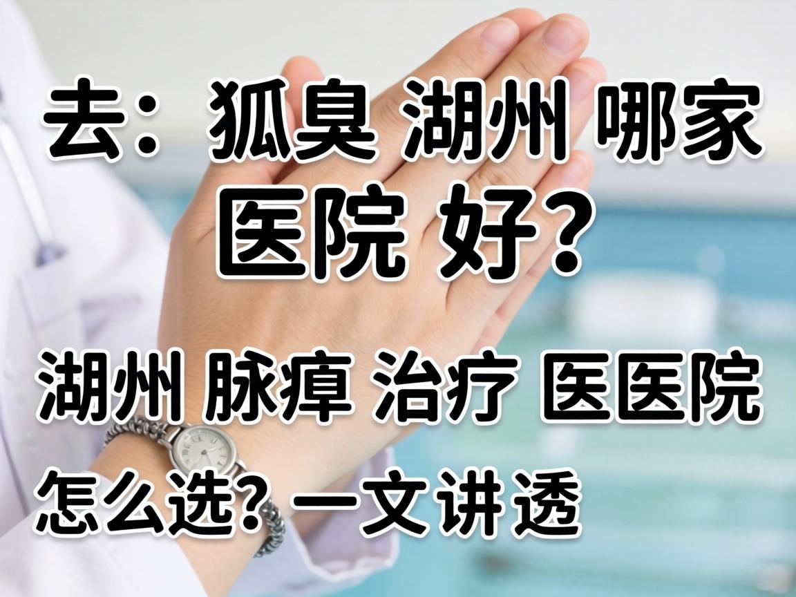 去狐臭湖州哪家医院好？湖州腋臭治疗医院怎么选？一文讲透