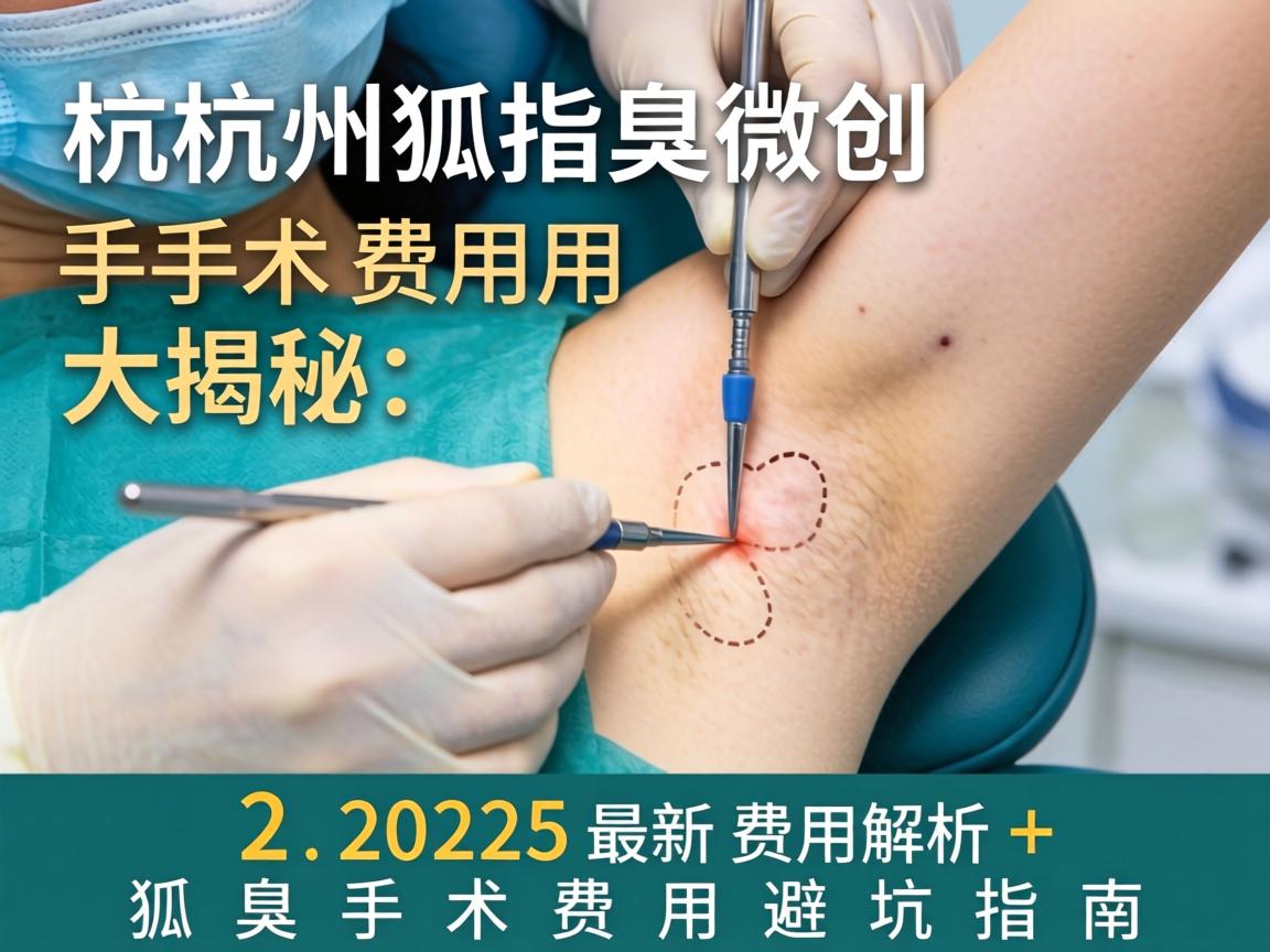 杭州狐臭微创手术费用大揭秘，2025最新费用解析+狐臭手术费用避坑指南
