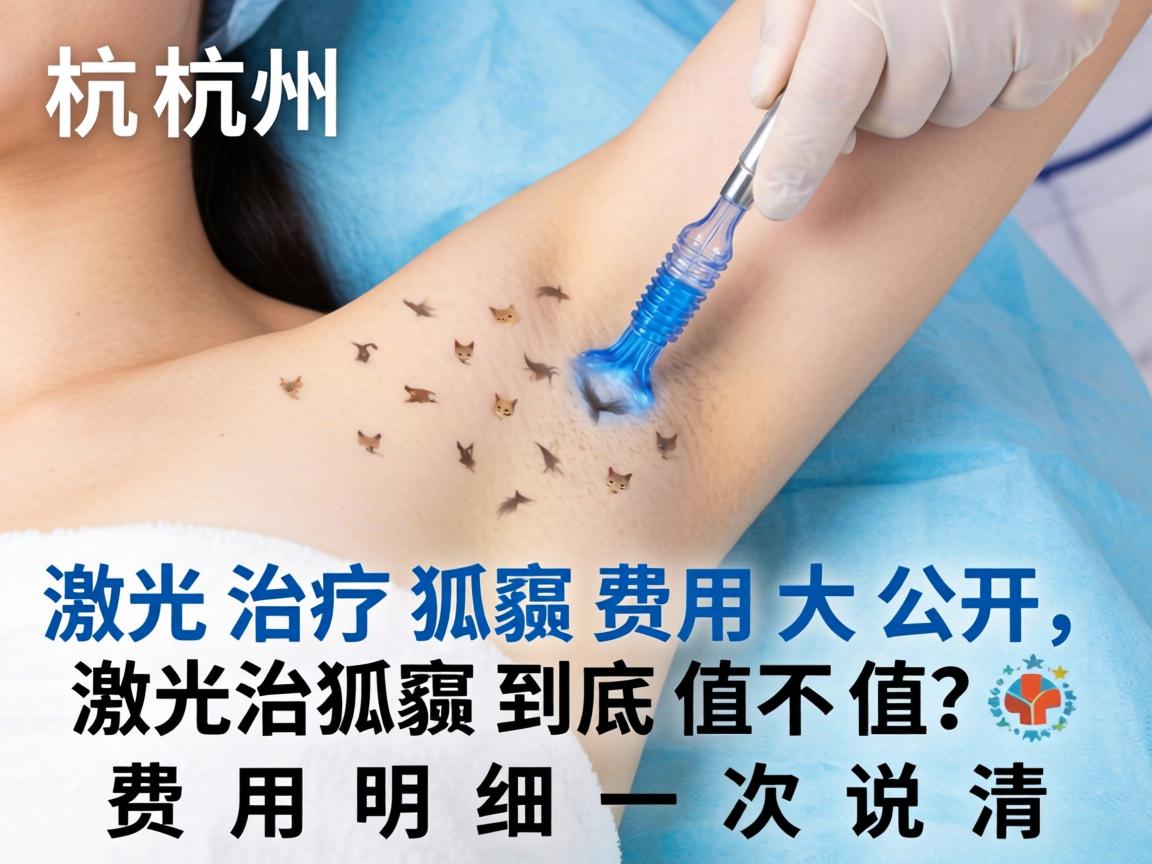 杭州激光治疗狐臭费用大公开,激光治狐臭到底值不值?费用明细一次说清 杭州激光治疗狐臭费用大公开,激光治狐臭到底值不值?费用明细一次说清