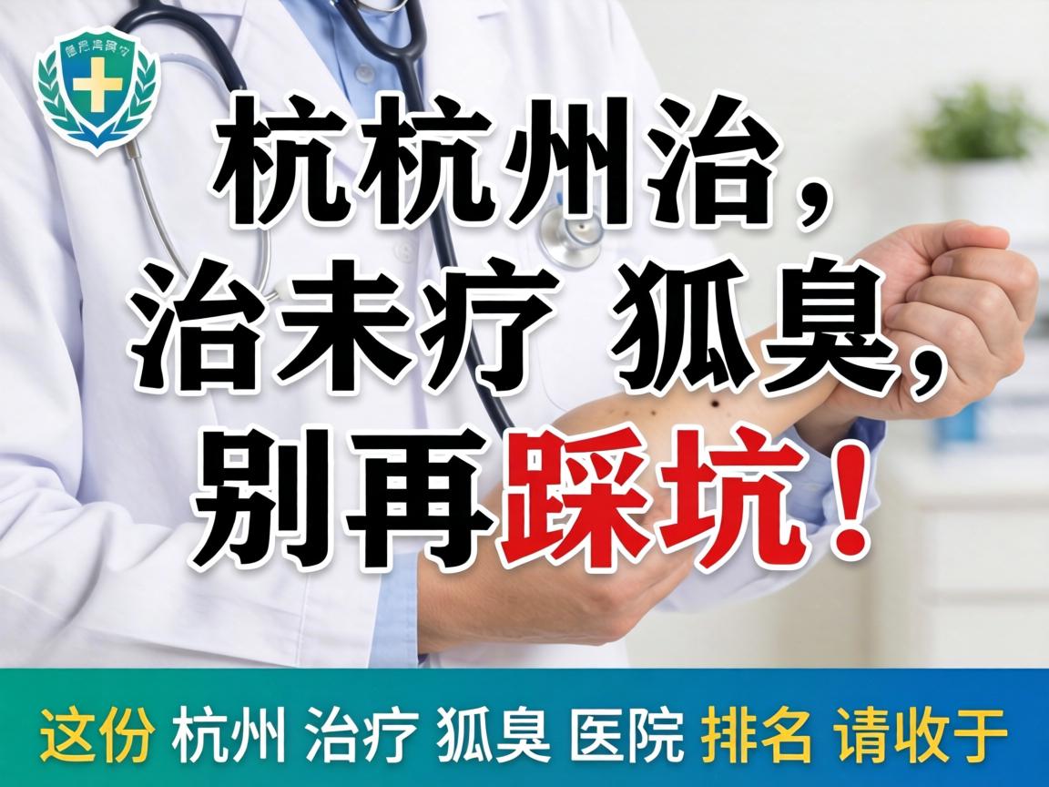 杭州治疗狐臭,别再踩坑!这份杭州治疗狐臭医院排名请收好 杭州治疗狐臭,别再踩坑!这份杭州治疗狐臭医院排名请收好