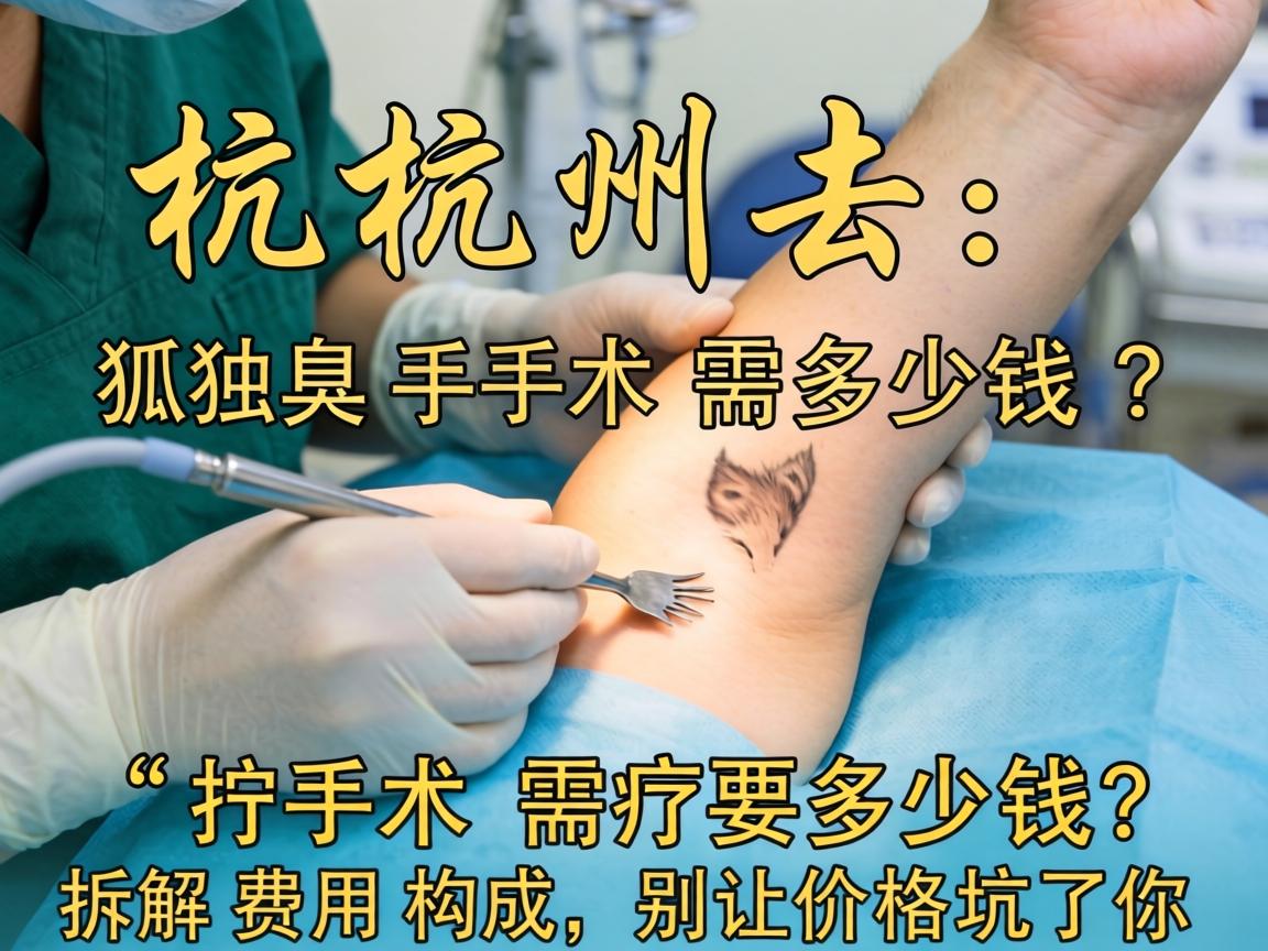 杭州去狐臭手术需要多少钱?拆解费用构成,别让价格坑了你 杭州去狐臭手术需要多少钱?拆解费用构成,别让价格坑了你