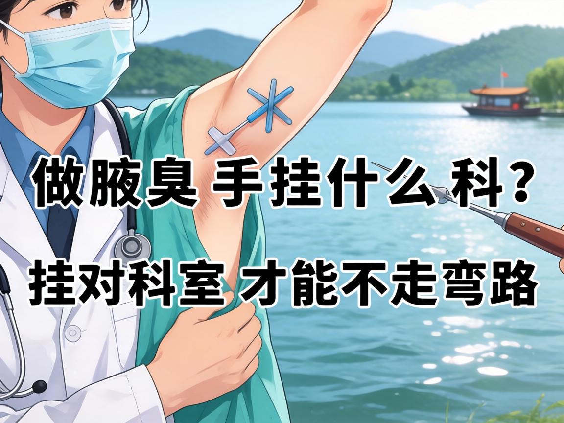 在湖州做腋臭手术挂什么科?挂对科室才能不走弯路 在湖州做腋臭手术挂什么科?挂对科室才能不走弯路