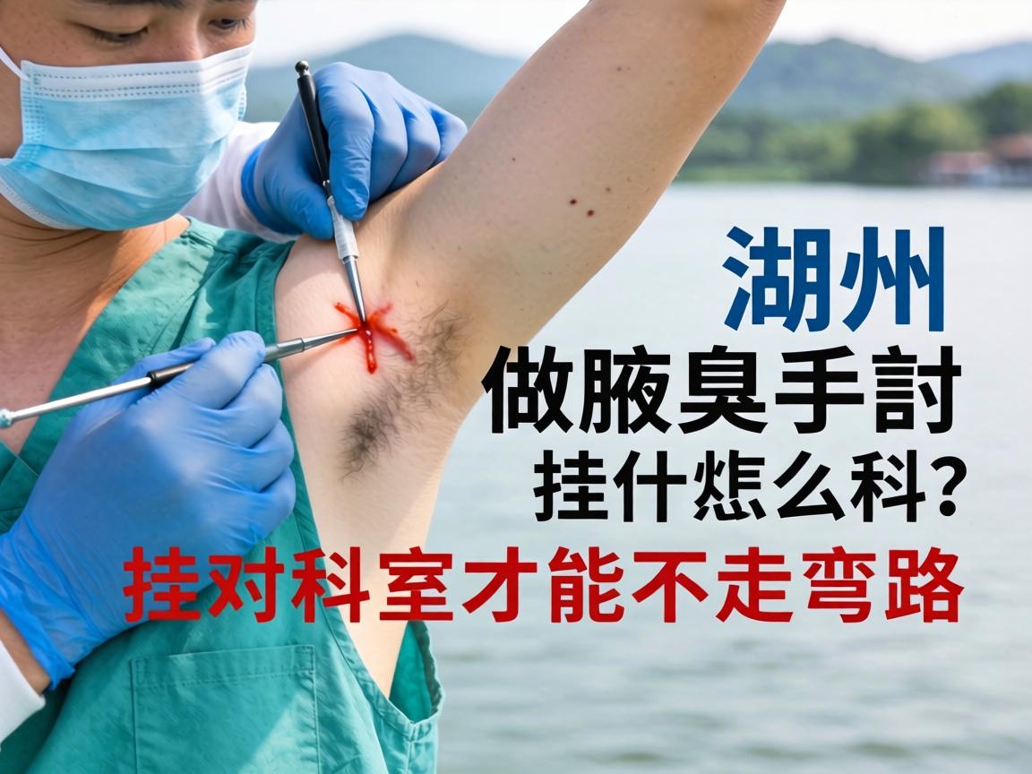 在湖州做腋臭手术挂什么科?挂对科室才能不走弯路 在湖州做腋臭手术挂什么科?挂对科室才能不走弯路