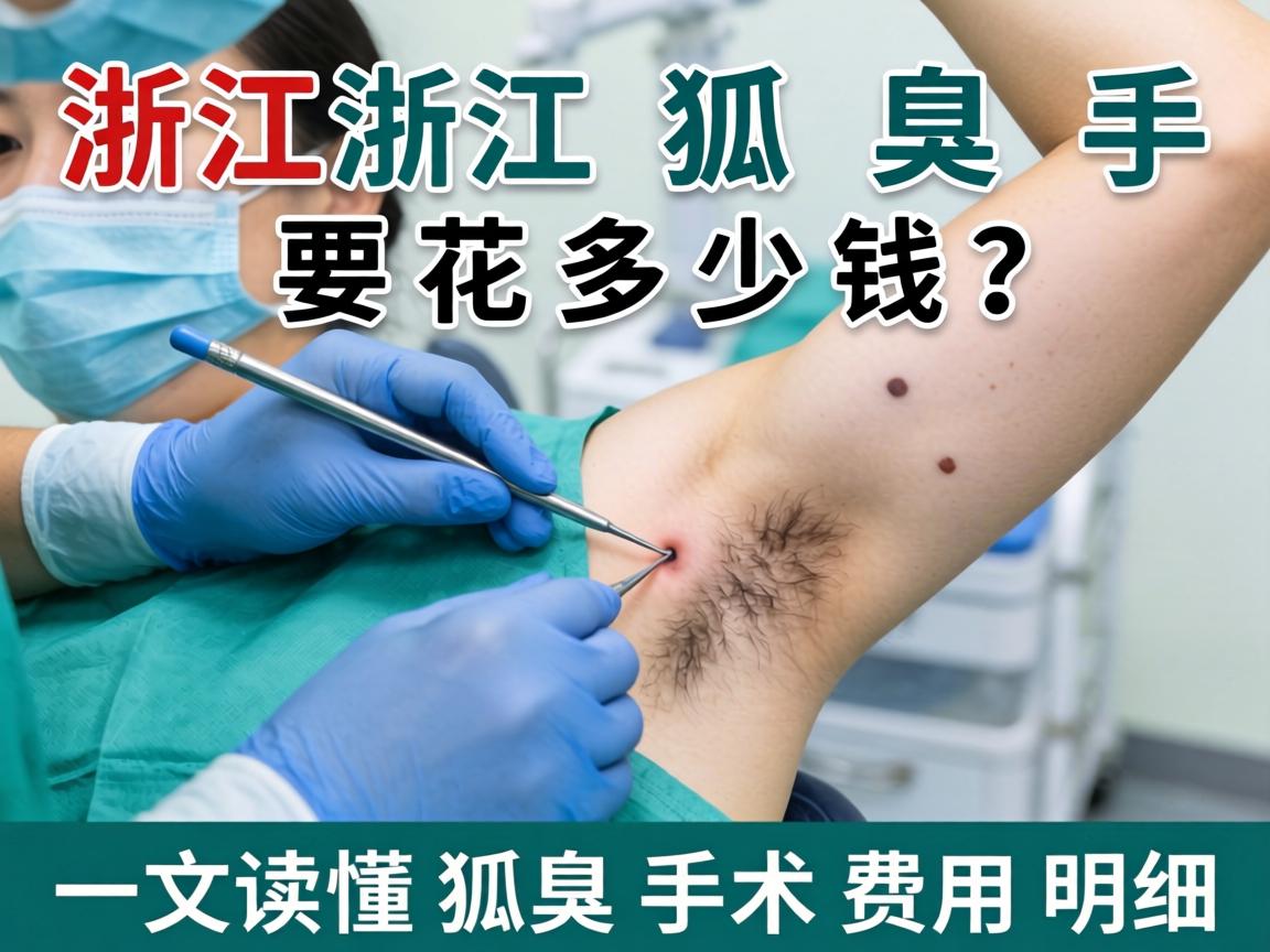 浙江狐臭手术要花多少钱?一文读懂狐臭手术费用明细 浙江狐臭手术要花多少钱?一文读懂狐臭手术费用明细