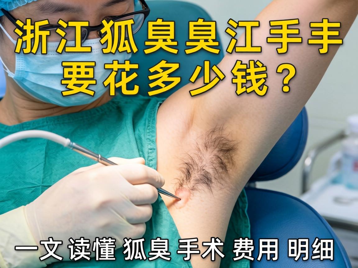 浙江狐臭手术要花多少钱?一文读懂狐臭手术费用明细 浙江狐臭手术要花多少钱?一文读懂狐臭手术费用明细