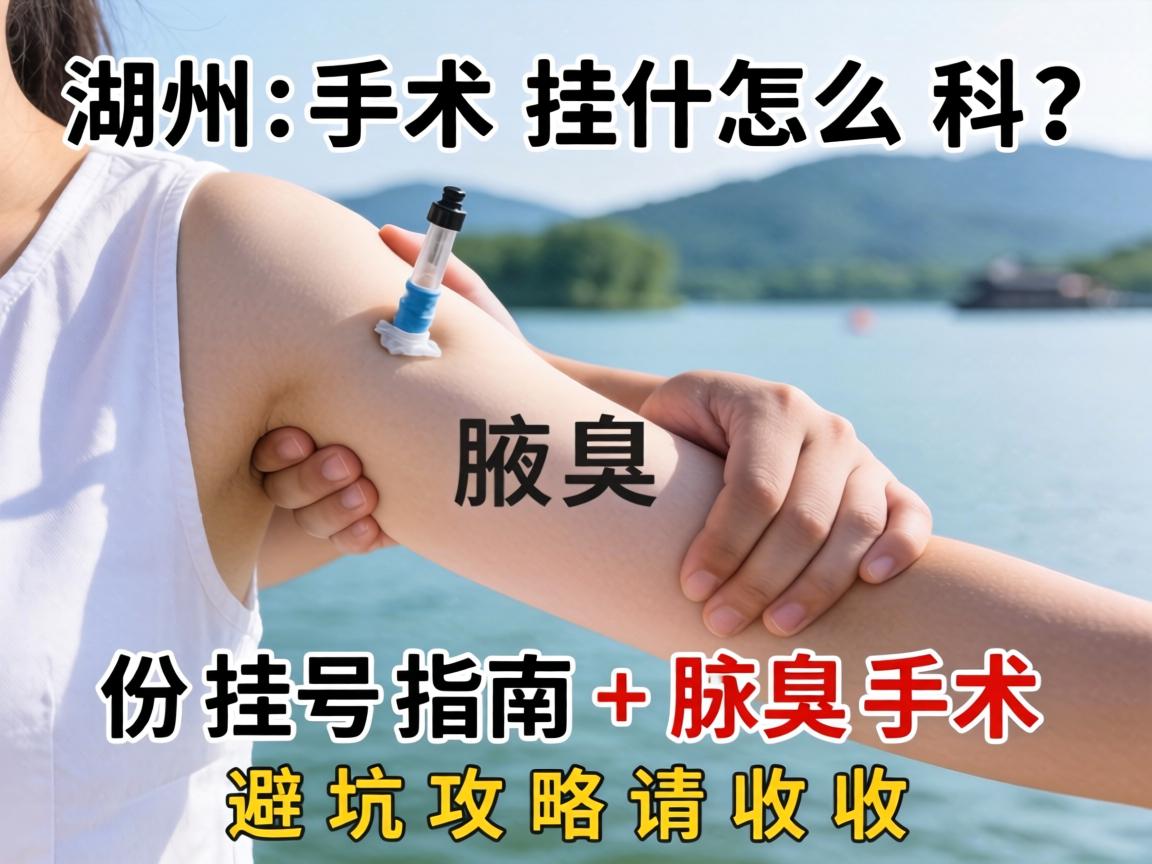 湖州腋臭手术挂什么科?这份挂号指南+腋臭手术避坑攻略请收好 湖州腋臭手术挂什么科?这份挂号指南+腋臭手术避坑攻略请收好