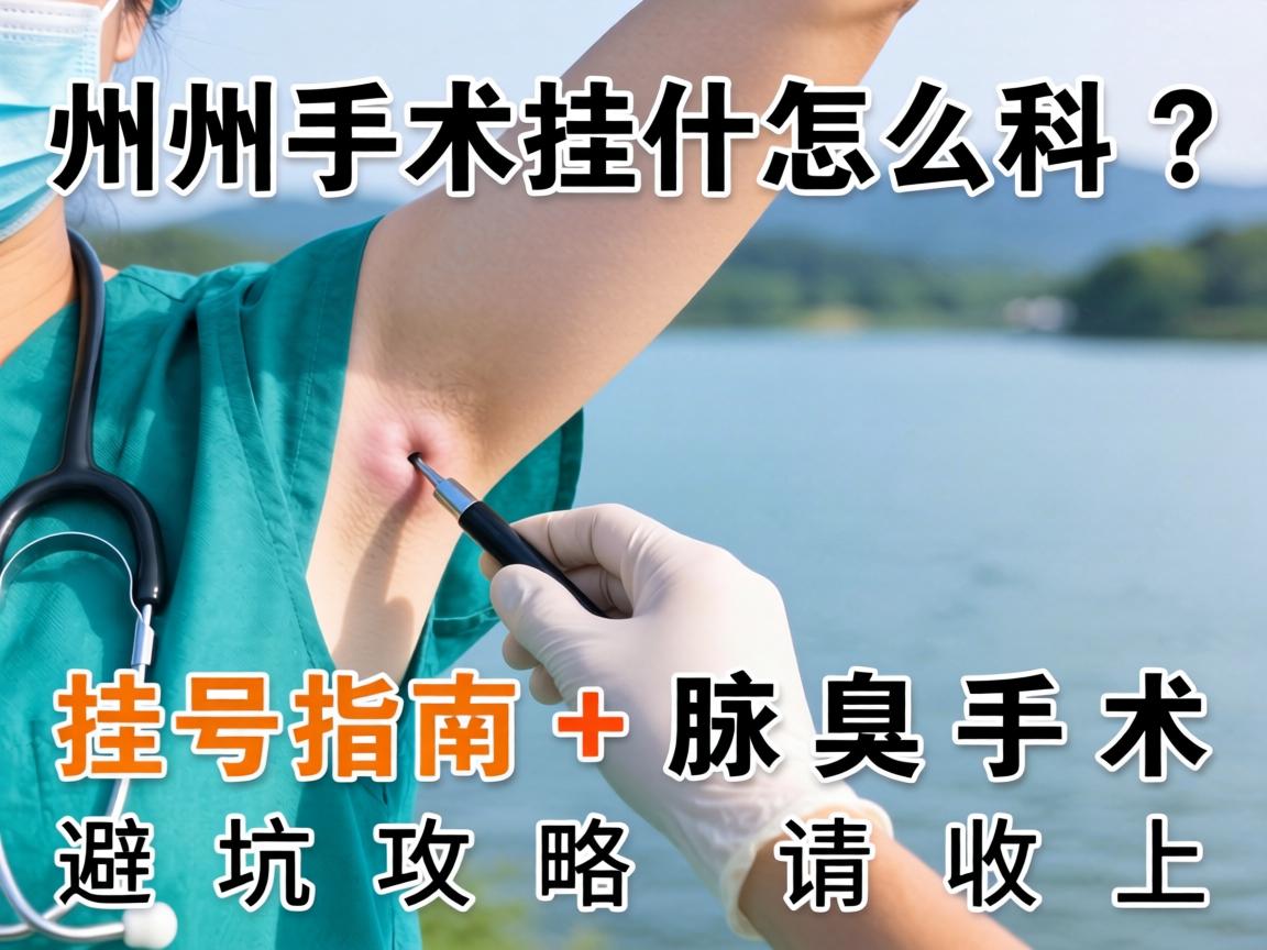 湖州腋臭手术挂什么科?这份挂号指南+腋臭手术避坑攻略请收好 湖州腋臭手术挂什么科?这份挂号指南+腋臭手术避坑攻略请收好