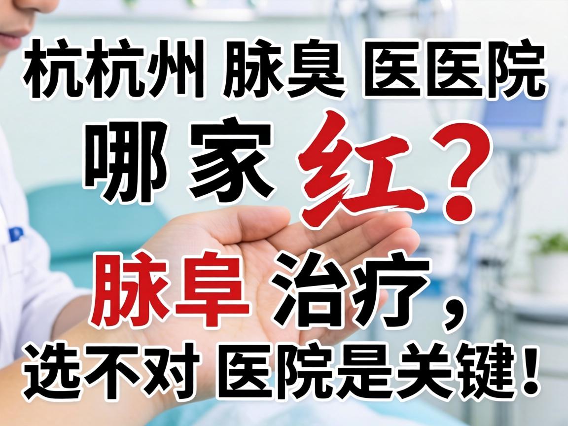 杭州腋臭医院哪家红?腋臭治疗,选对医院是关键! 杭州腋臭医院哪家红?腋臭治疗,选对医院是关键!