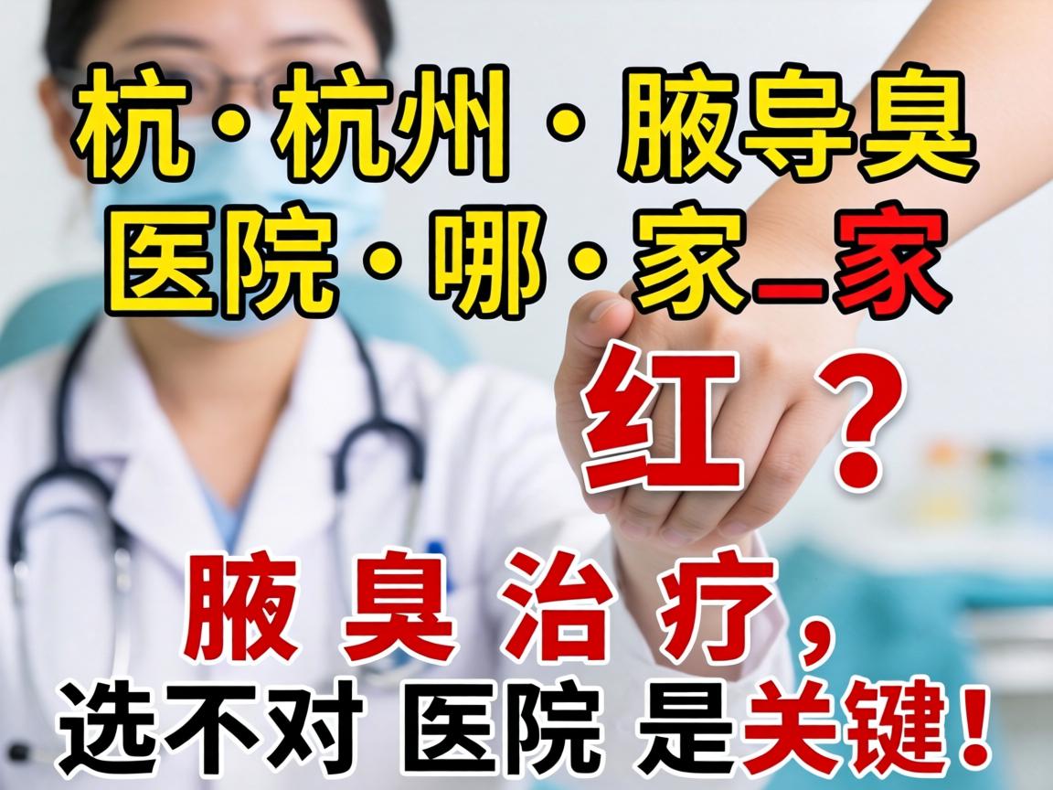 杭州腋臭医院哪家红?腋臭治疗,选对医院是关键! 杭州腋臭医院哪家红?腋臭治疗,选对医院是关键!