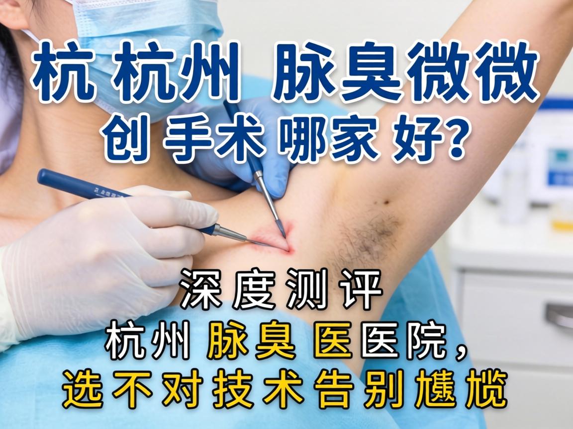杭州腋臭微创手术哪家好?深度测评杭州腋臭医院,选对技术告别尴尬 杭州腋臭微创手术哪家好?深度测评杭州腋臭医院,选对技术告别尴尬