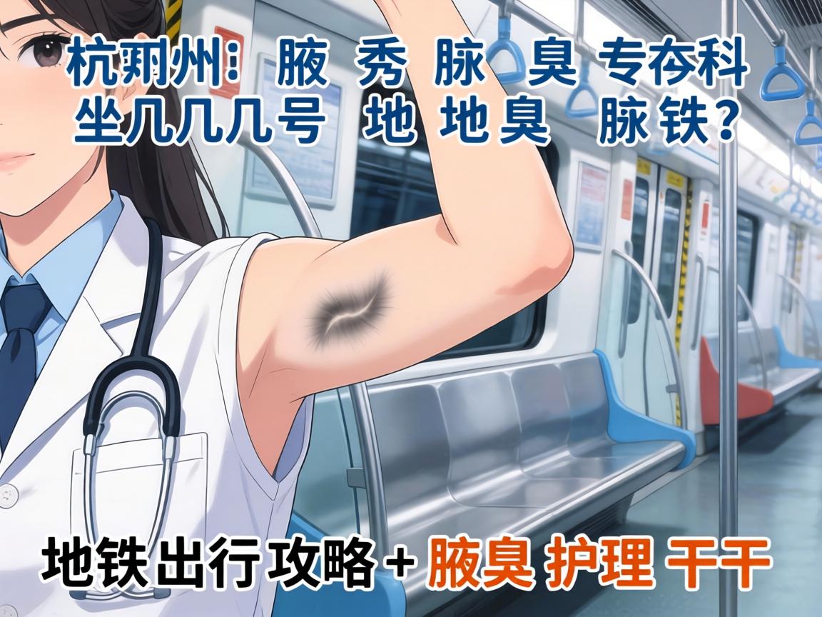 杭州腋秀腋臭专科坐几号地铁?地铁出行攻略+腋臭护理干货 杭州腋秀腋臭专科坐几号地铁?地铁出行攻略+腋臭护理干货