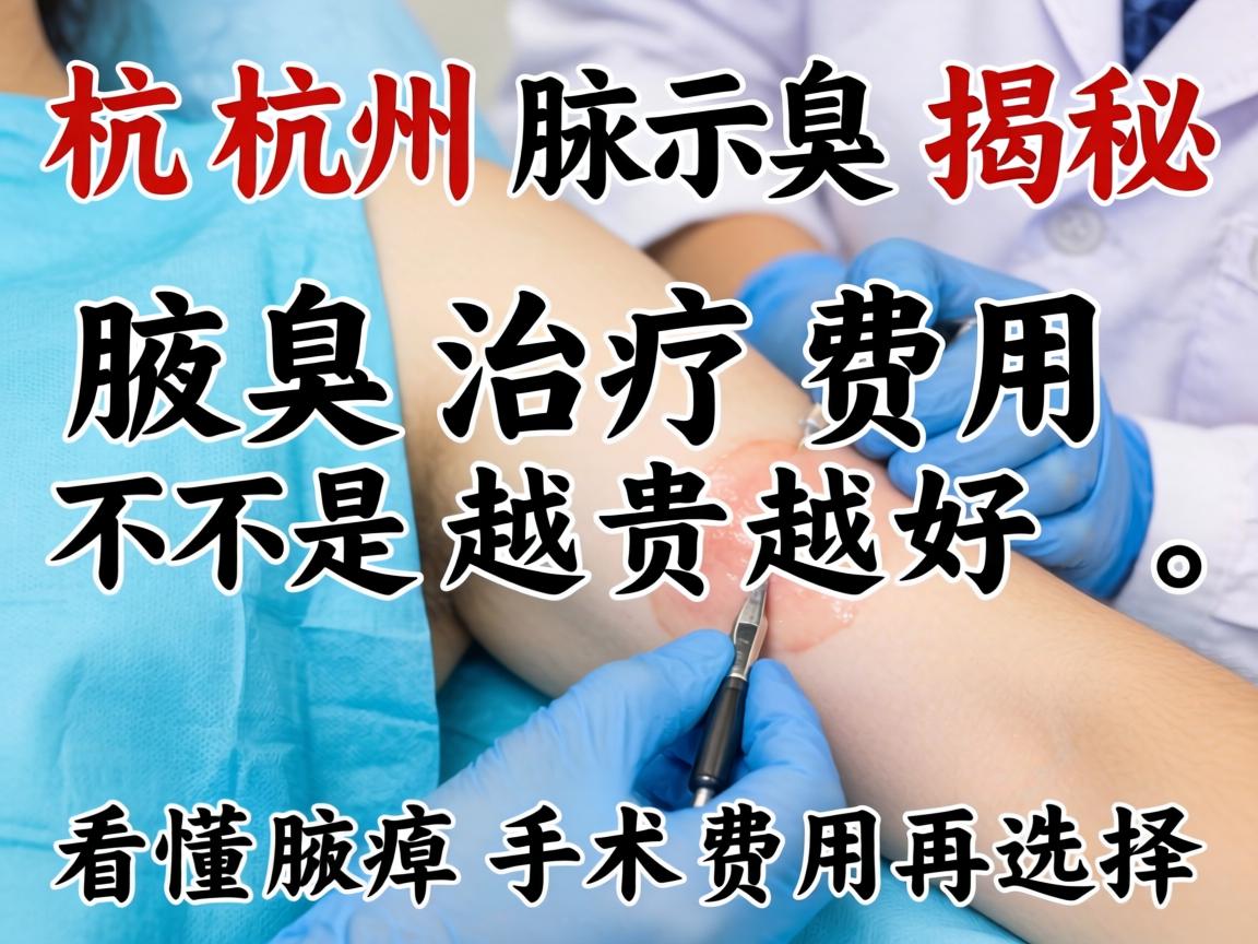 杭州腋臭手术费用揭秘,腋臭治疗费用不是越贵越好,看懂腋臭手术费用再选择 杭州腋臭手术费用揭秘,腋臭治疗费用不是越贵越好,看懂腋臭手术费用再选择