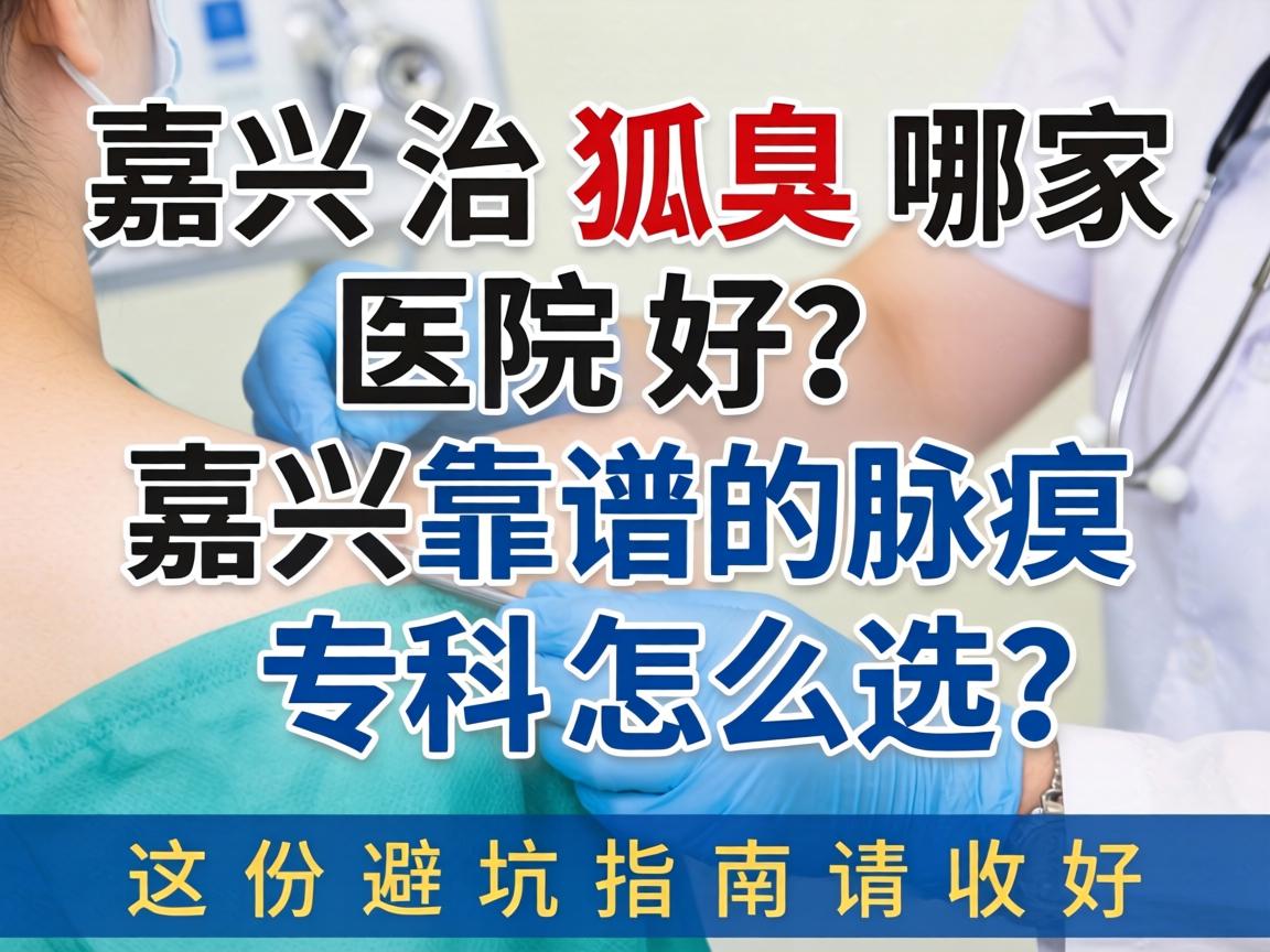 嘉兴治狐臭哪家医院好?嘉兴靠谱的腋臭专科怎么选?这份避坑指南请收好 嘉兴治狐臭哪家医院好?嘉兴靠谱的腋臭专科怎么选?这份避坑指南请收好