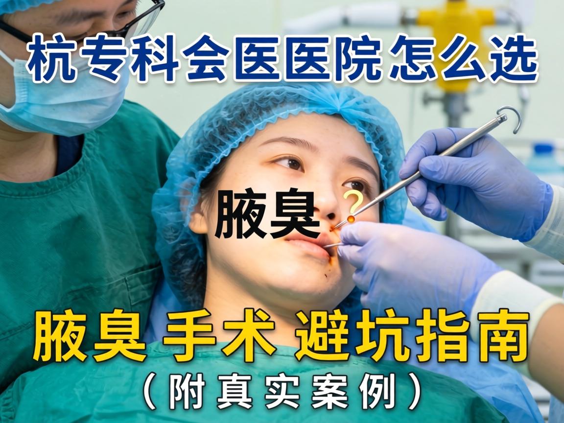 杭州腋臭手术,专科医院怎么选?腋臭手术避坑指南(附真实案例) 杭州腋臭手术,专科医院怎么选?腋臭手术避坑指南(附真实案例)