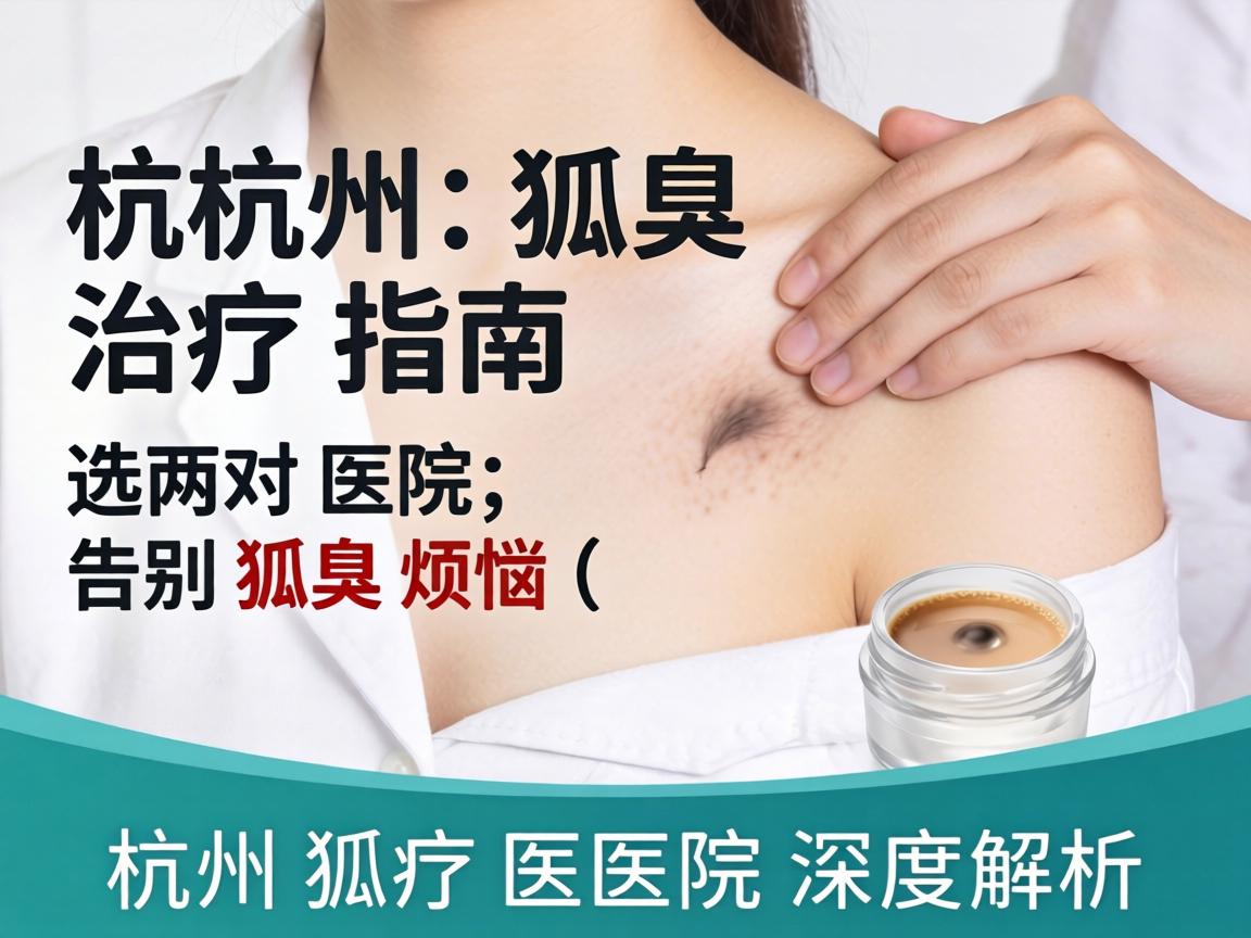 杭州狐臭治疗指南,选对医院,告别狐臭烦恼(杭州狐臭医院深度解析) 杭州狐臭治疗指南,选对医院,告别狐臭烦恼(杭州狐臭医院深度解析)