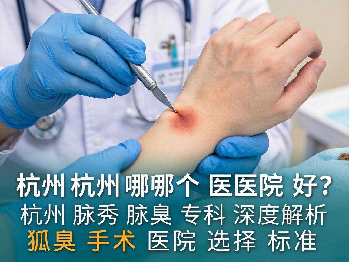 狐臭手术杭州哪个医院好?杭州腋秀腋臭专科深度解析狐臭手术医院选择标准 狐臭手术杭州哪个医院好?杭州腋秀腋臭专科深度解析狐臭手术医院选择标准