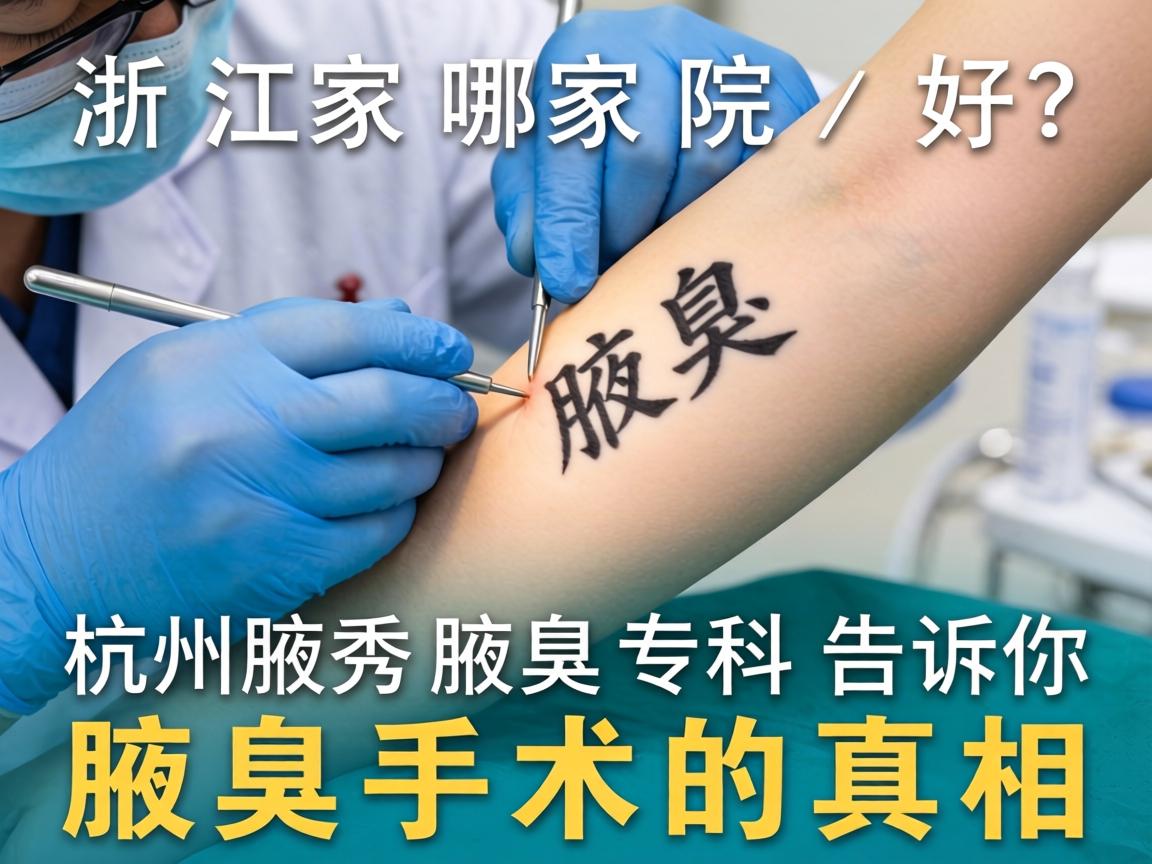 浙江腋臭手术哪家医院好?杭州腋秀腋臭专科告诉你腋臭手术的真相 浙江腋臭手术哪家医院好?杭州腋秀腋臭专科告诉你腋臭手术的真相