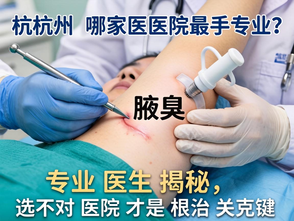 杭州腋臭手术哪家医院最专业?专业医生揭秘,选对医院才是根治关键 杭州腋臭手术哪家医院最专业?专业医生揭秘,选对医院才是根治关键