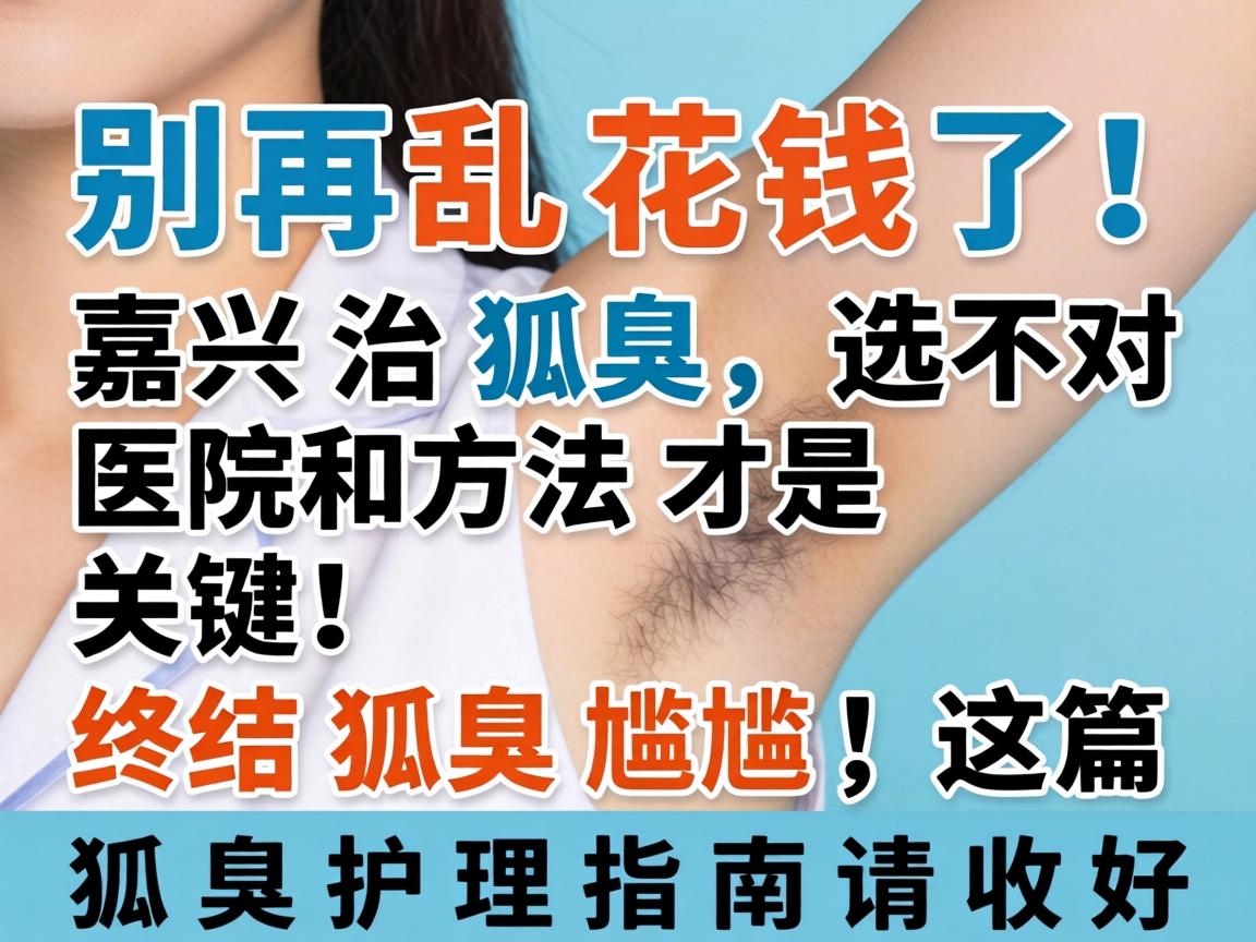 别再乱花钱了!嘉兴治狐臭,选对医院和方法才是关键!终结狐臭尴尬,这篇狐臭护理指南请收好 别再乱花钱了!嘉兴治狐臭,选对医院和方法才是关键!终结狐臭尴尬,这篇狐臭护理指南请收好