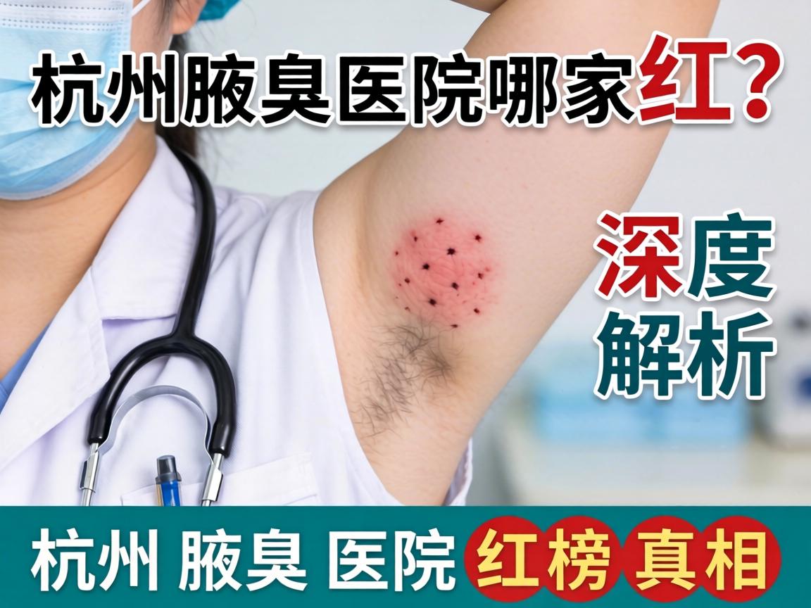 杭州腋臭医院哪家红?深度解析杭州腋臭医院红榜真相 杭州腋臭医院哪家红?深度解析杭州腋臭医院红榜真相